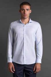 Camisa Manga Longa Algodão - Azul Claro - 39
