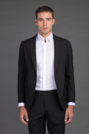 Terno Com Forro Slim Fantasia - Preto - 50